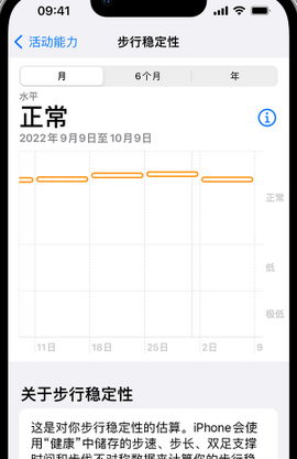 东营iPhone手机维修如何在iPhone开启'步行稳定性通知'