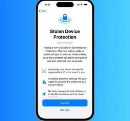 东营苹果授权维修店分享被盗设备保护功能开启方法