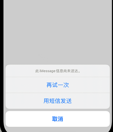 东营apple维修iPhone上无法正常发送iMessage信息