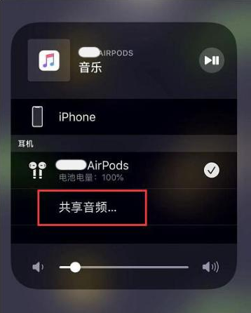 东营苹果14音频维修点分享iPhone14音频共享设置方法 