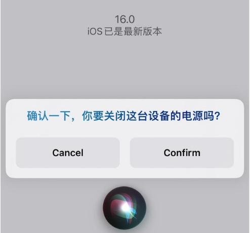 东营苹果手机维修分享iOS 16 Beta5为什么要取消Siri语音关机功能 