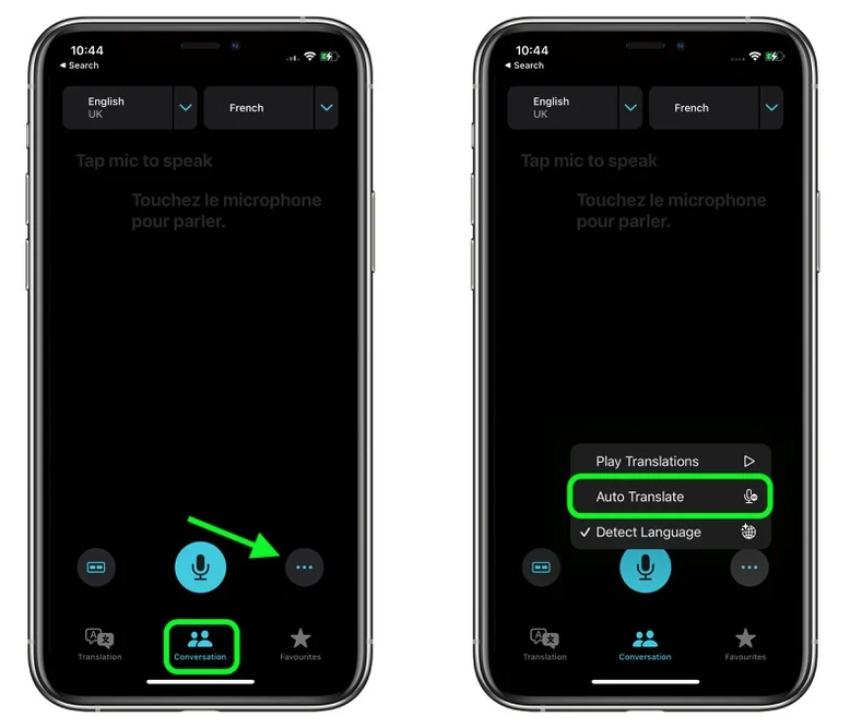 东营苹果手机维修分享iOS 15 “翻译” App 新改进 