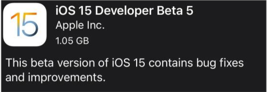 东营苹果手机维修分享如何升级到iOS15.0 beta5 