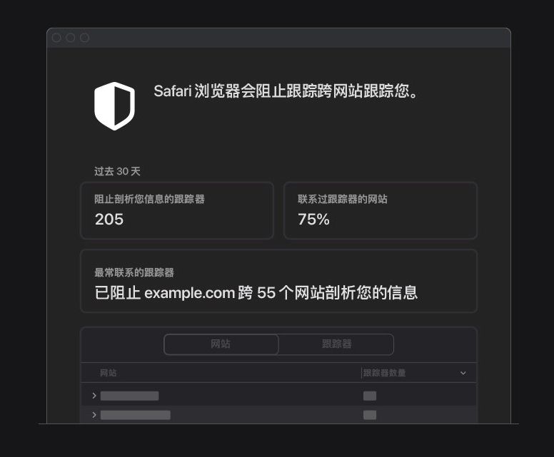 东营苹果手机维修分享如何在 Safari 浏览器中查看和打开隐私报告 
