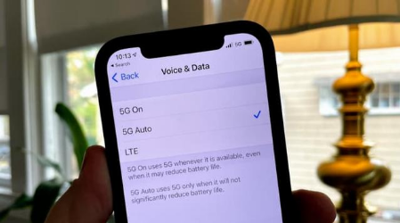 东营苹果手机维修分享iPhone 12如何打开或关闭5G网络 